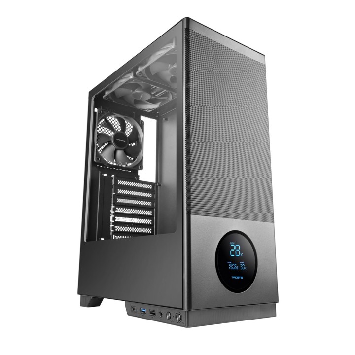 Tacens 2SAGITTA20 case per PC Midi Tower nero