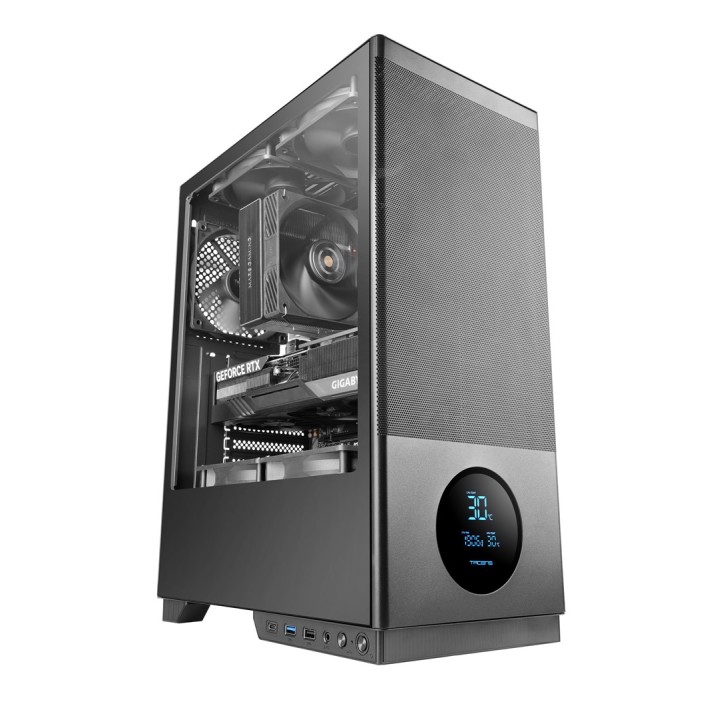 Tacens 2SAGITTA20 case per PC Midi Tower nero