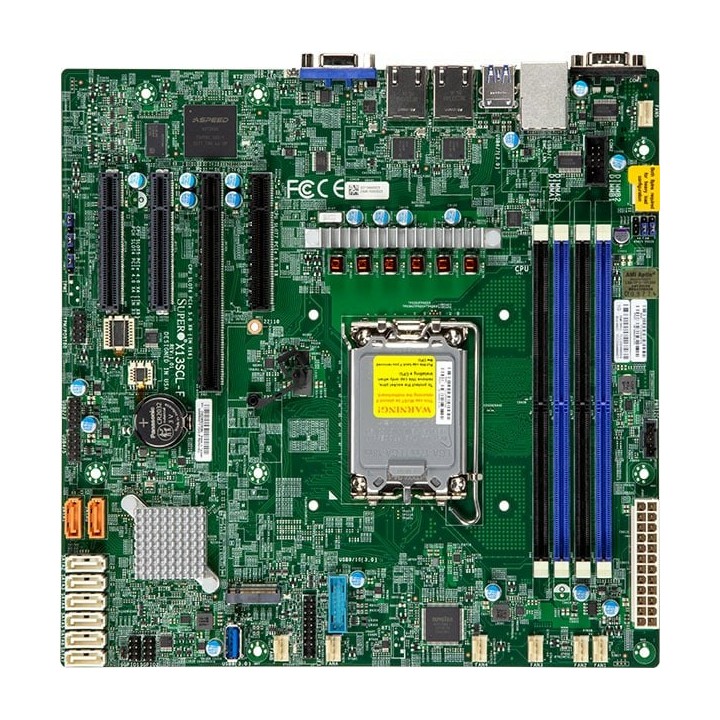Supermicro X13SCL-F-B Bulk Intel C262 LGA 1700 micro ATX