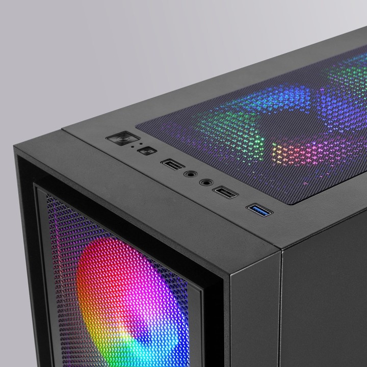 TACENS MARS MC-AIR 4x120mm FRGB ATX - case per PC