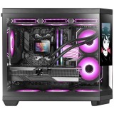Mars Gaming MC3TCORELCDM case per PC Mini Tower nero