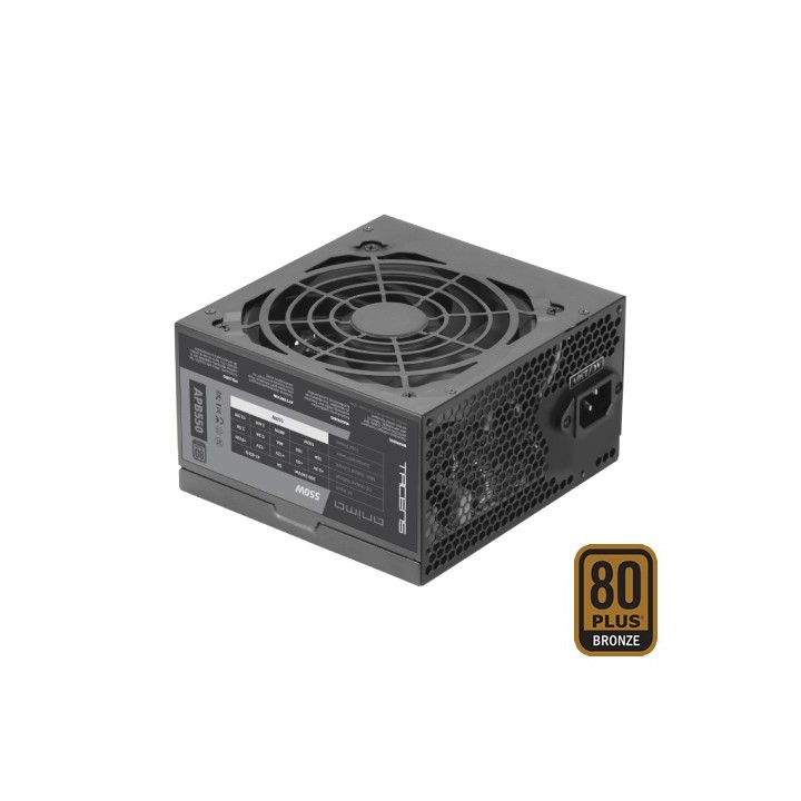 Tacens APB550B alimentatore 550 W 20+4 pin ATX ATX nero