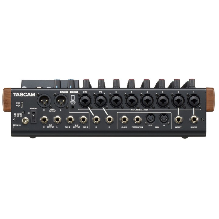 Tascam Model 12 12 Canali 20 - 20000 Hz nero legno