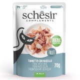 SCHESIR Tonno con nasello in gelatina - cibo umido per gatti - 70g