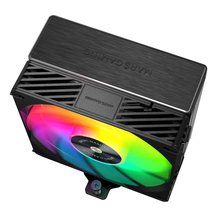 Mars Gaming MCPUX5ARGB sistema di raffreddamento per computer Raffreddatore aria processore 12 cm nero 1 pezzo