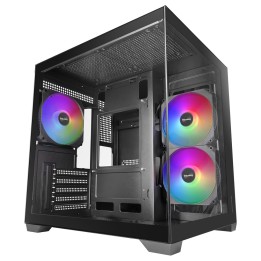 Mars Gaming MCVIEW3 case per PC Mini Tower nero