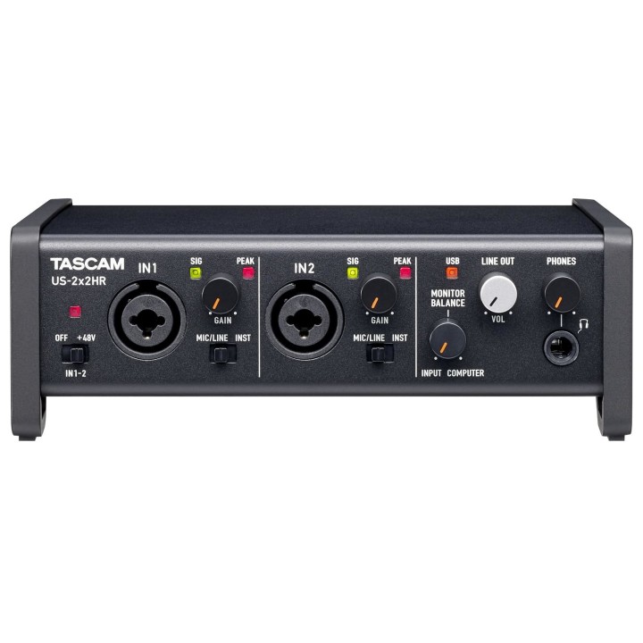 Tascam US-2X2HR Interfaccia audio per registrazione