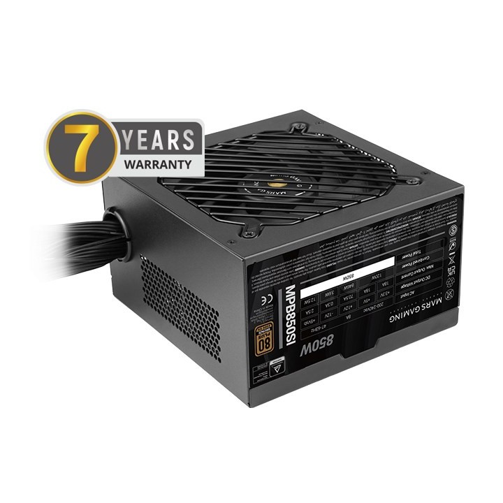 Mars Gaming MPB850SI alimentatore 850 W 24-pin ATX ATX nero
