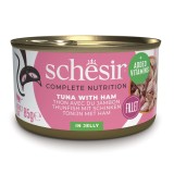 SCHESIR in gelatina Tonno con prosciutto - cibo umido per gatti - 85 g