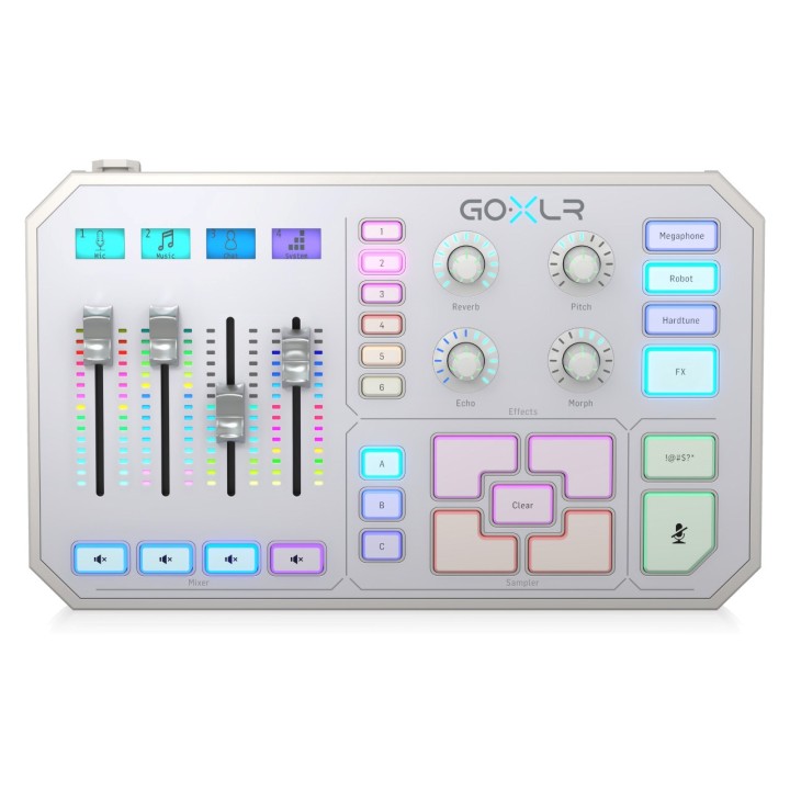 TC Helicon GO XLR-WH - USB mixer audio e interfaccia bianco