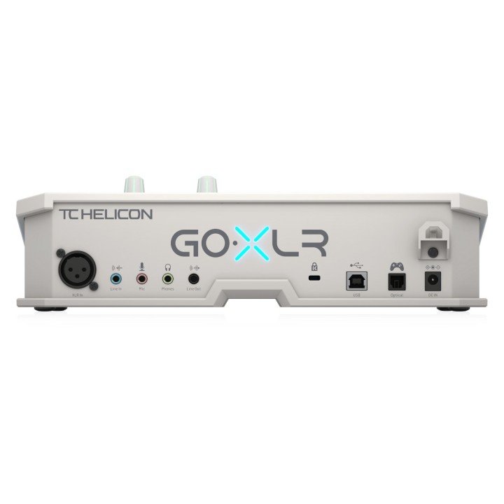 TC Helicon GO XLR-WH - USB mixer audio e interfaccia bianco