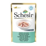 SCHESIR in gelatina Tonno con orata - cibo umido per gatti - 50 g