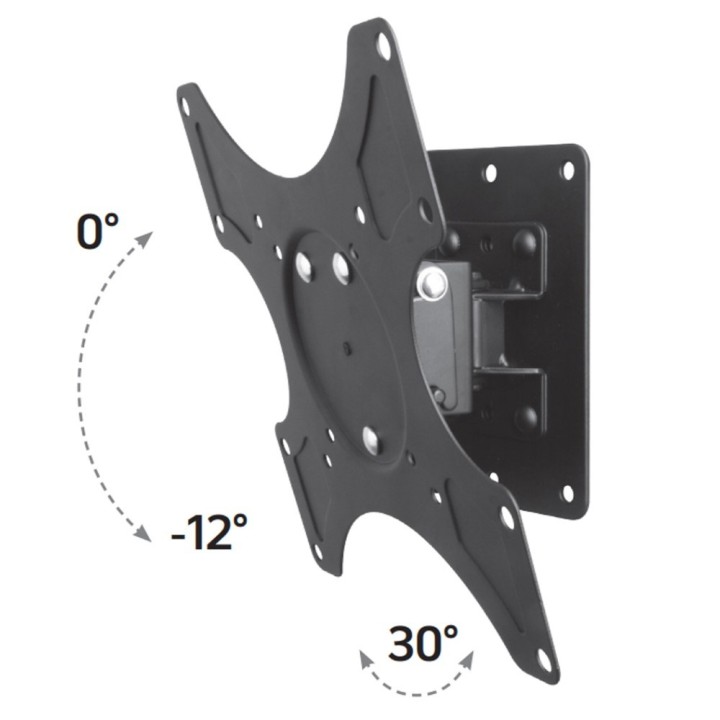 Techly 19-37 Supporto da parete per LED LCD TV inclinabile 1 girevole nero ICA-LCD 2900B