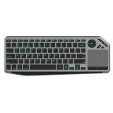 Techly ICTB9801TB Tastiera universale RF wireless + Bluetooth QWERTY US inglese nero