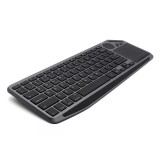 Techly ICTB9801TB Tastiera universale RF wireless + Bluetooth QWERTY US inglese nero