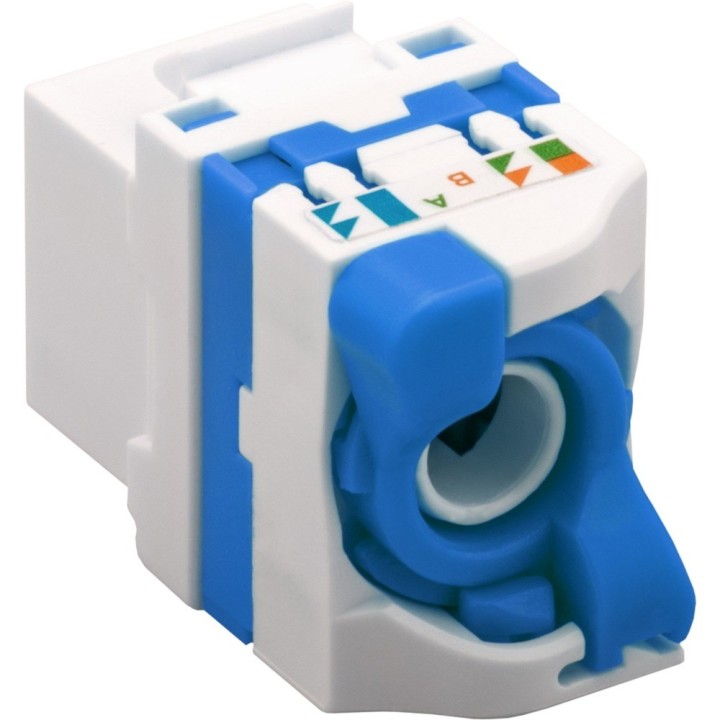 Techly CAT 6a KeyStone RJ45 presa UTP non schermato senza attrezzi IWP-MD C6A/UROTT