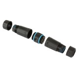 Techly IWP-MD C6-IP68T adattatore genere cavo RJ-45 nero