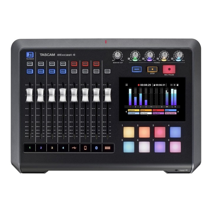 Tascam Mixcast 4 - Mixer per registrazione podcast