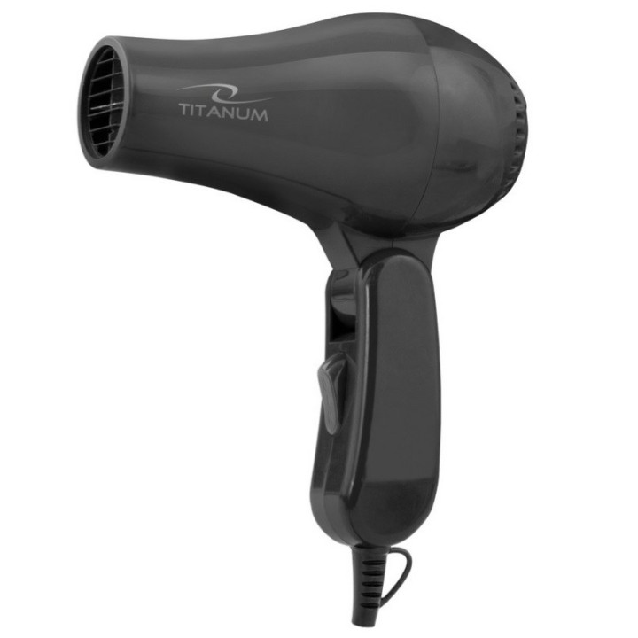 TITANUM TBH003K Asciugacapelli nero 750 W