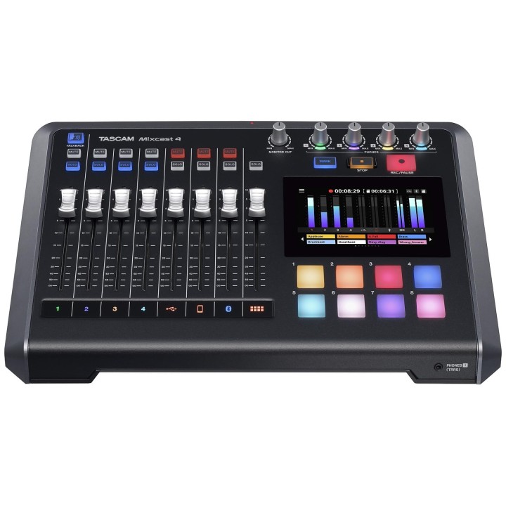Tascam Mixcast 4 - Mixer per registrazione podcast