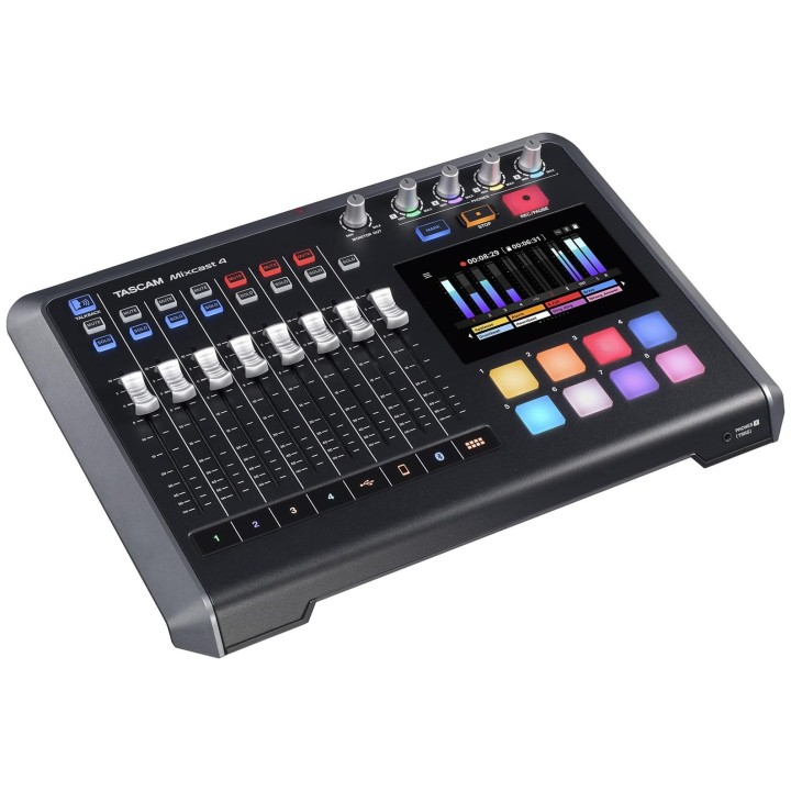 Tascam Mixcast 4 - Mixer per registrazione podcast