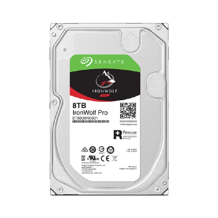 Seagate IronWolf Pro ST8000NT001 disco rigido interno 3.5 8 TB Serial ATA III