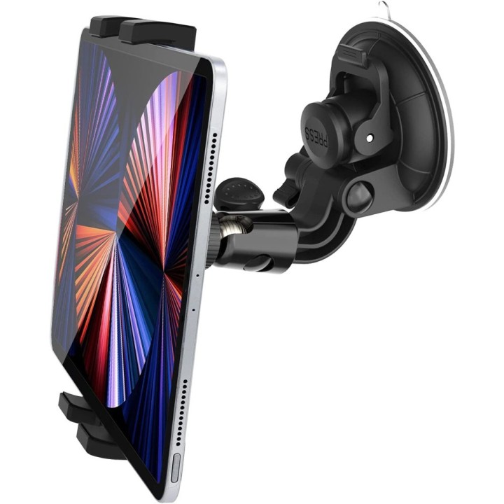 Techly Supporto universale ventosa per auto tablet 7-10.1 I-TABLET-VENT