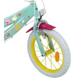 Bicicletta bambini 14 Peppa Pig verde 1498 TOIMSA
