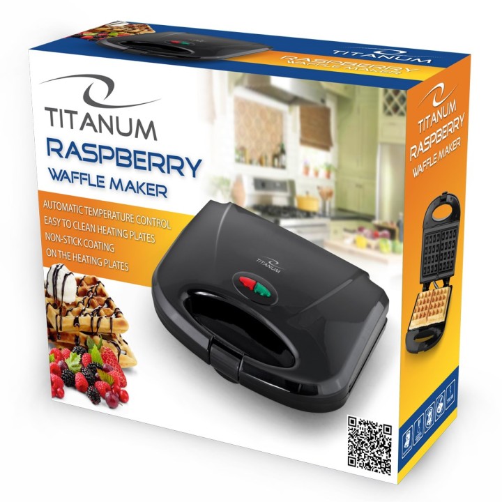 Esperanza TKT003 Piastra per waffle 750W nero