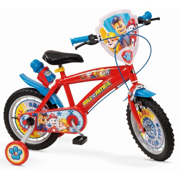 Bicicletta per bambini 14 Paw Patrol rossa 1478 Boy NEW TOIMSA