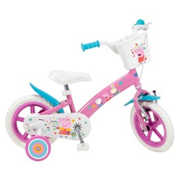 Bicicletta per bambini 12 Peppa Pig rosa 1195 rosa TOIMSA