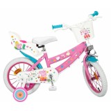 Bicicletta per bambini 14 Peppa Pig rosa 1495 TOIMSA