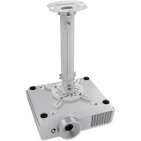 Techly Staffa di estensione per soffitto proiettore 380-580 mm argento ICA-PM 18S