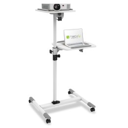 Techly Carrello universale per notebook / proiettore bianco ICA-TB TPM-6