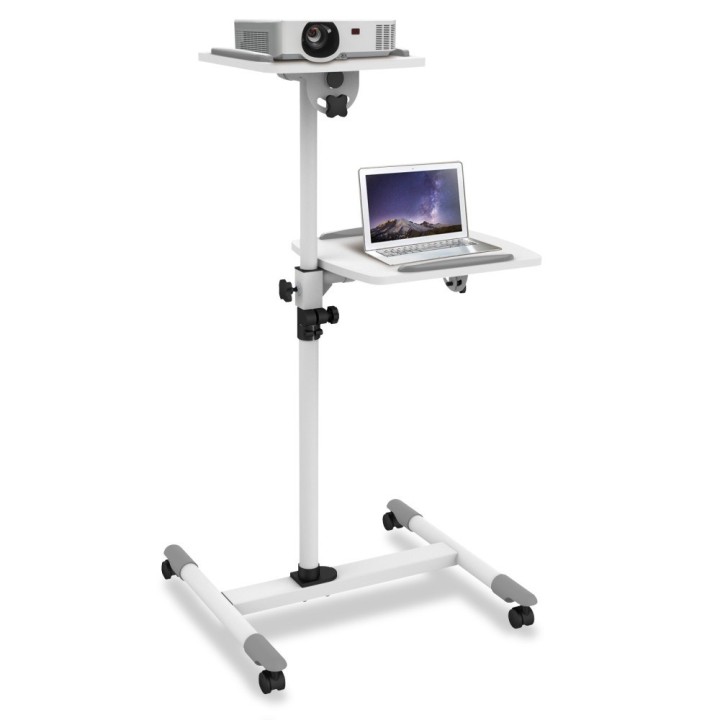 Techly Carrello universale per notebook / proiettore bianco ICA-TB TPM-6