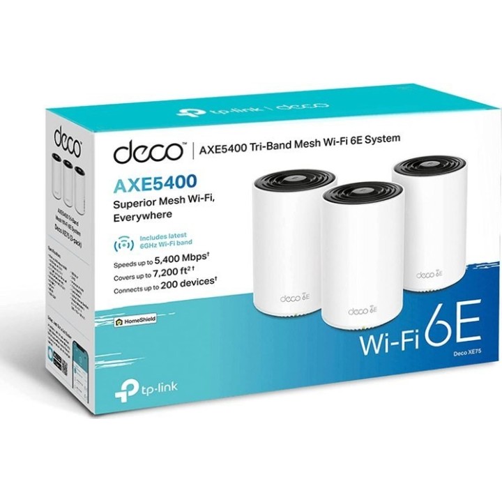 Sistema mesh TP-LINK Deco XE75(3-pack)