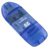 TITANUM TA101B lettore di schede blu USB 2.0