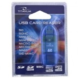 TITANUM TA101B lettore di schede blu USB 2.0