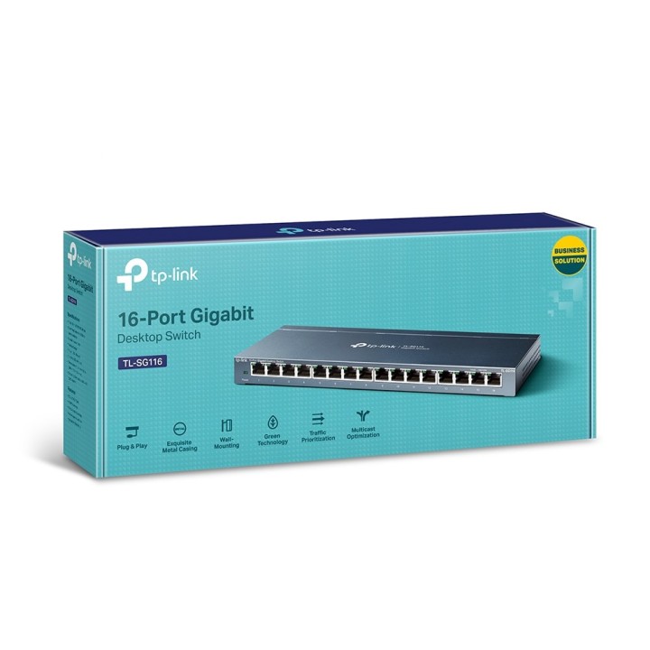 TP-Link Switch di rete Desktop Gigabit 16 porte