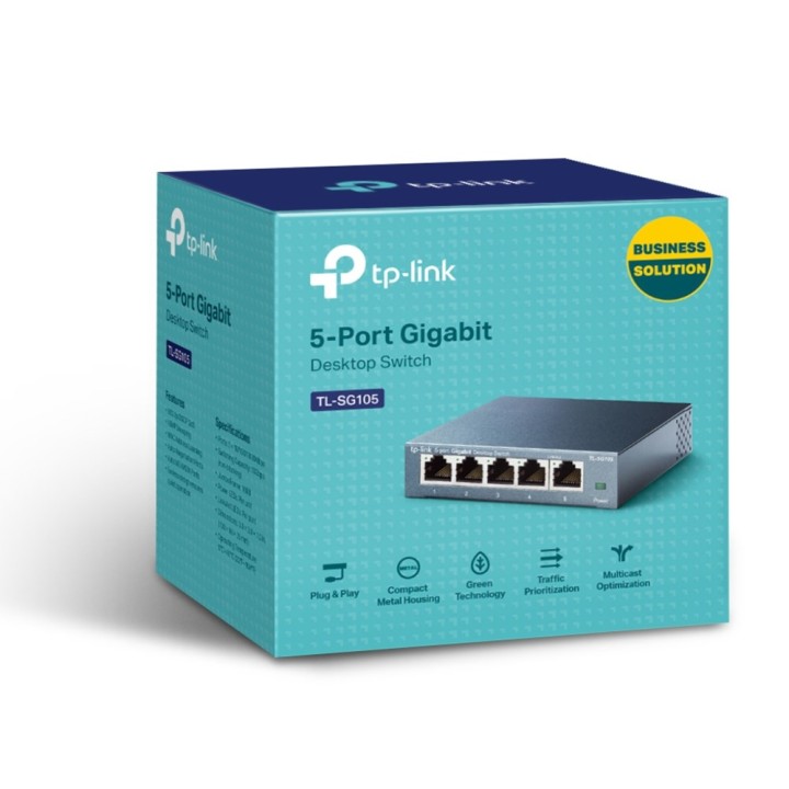 TP-Link Switch di rete da desktop 5 porte 10/100/1000Mbps
