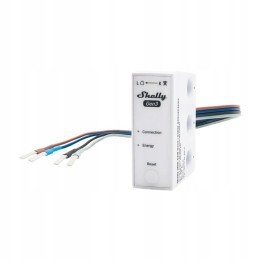 SHELLY WiFi 3EM-63W Gen3 1/3-Channel Misuratore potenza e energia bianco