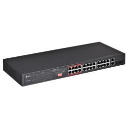 TP-Link Switch PoE+ non gestito Gigabit 2 porte + 10/100Mbps 24 porte