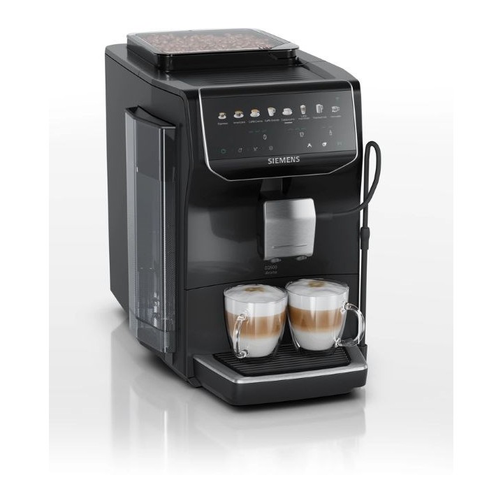 Siemens EQ500 iAroma TP553E07 15 bar macchina espresso | Nero lucido