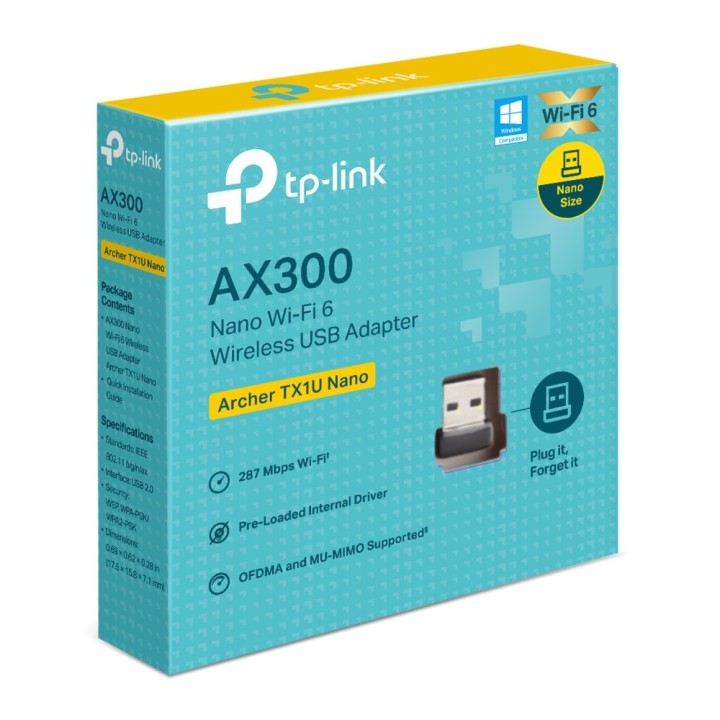 TP-LINK ARCHER TX1U NANO SCHEDA DI RETE