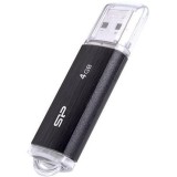SILICON POWER Ultima U02 Pendrive USB chiavetta USB 4 GB USB 2.0 (SP004GBUF2U02V1K) Nero