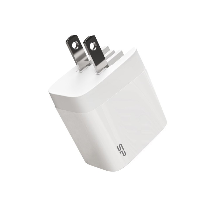 Silicon Power Caricabatterie Boost QM16 universale bianco AC carica veloce uso interno