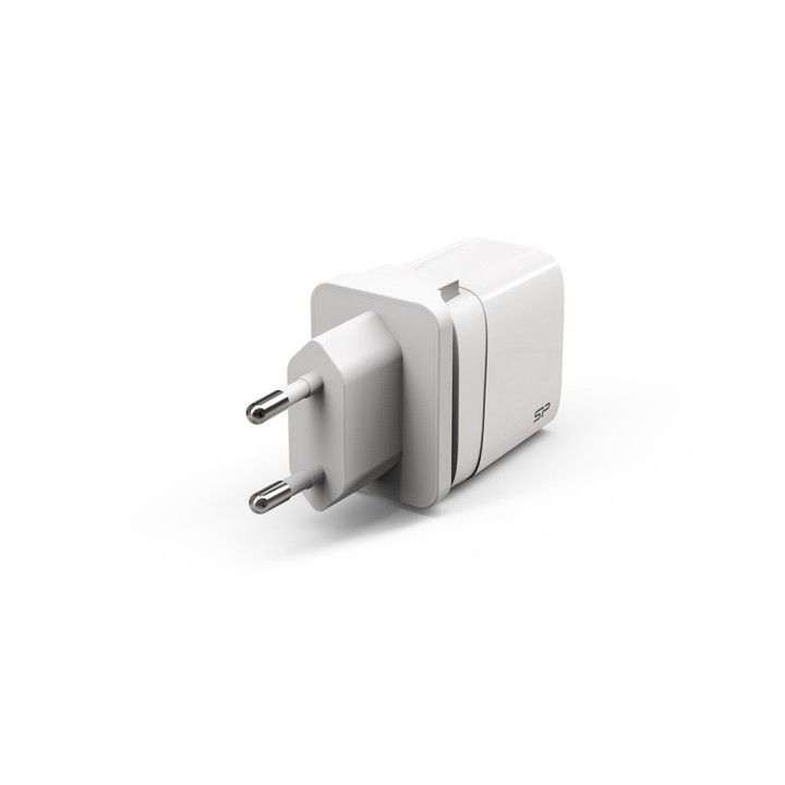 Silicon Power Caricabatterie Boost QM16 universale bianco AC carica veloce uso interno