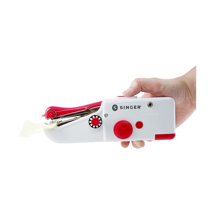 SINGER Stitch Sew Quick Mini macchina per cucire meccanica AA Batteria Bianca