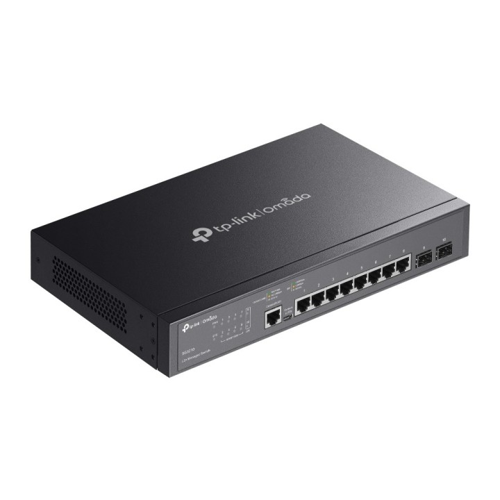 TP-LINK TL-SG3210 Managed L2 Gigabit Ethernet (10/100/1000) Power over Ethernet (PoE) nero