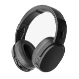 Skullcandy Cuffie Crusher Wireless con cavo e wireless fascia nero per chiamate e musica Bluetooth